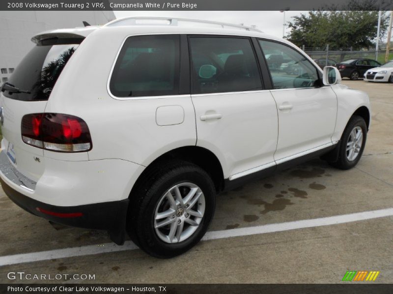 Campanella White / Pure Beige 2008 Volkswagen Touareg 2 VR6