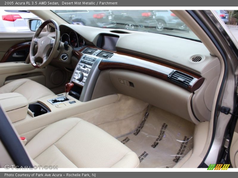 Desert Mist Metallic / Parchment 2005 Acura RL 3.5 AWD Sedan
