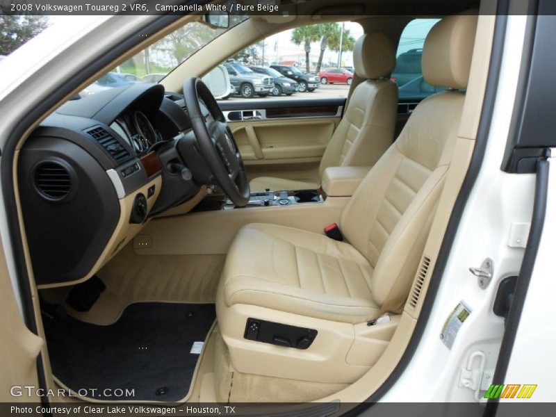 Campanella White / Pure Beige 2008 Volkswagen Touareg 2 VR6
