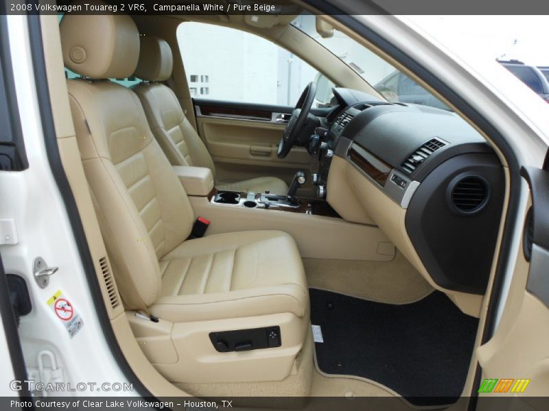Campanella White / Pure Beige 2008 Volkswagen Touareg 2 VR6