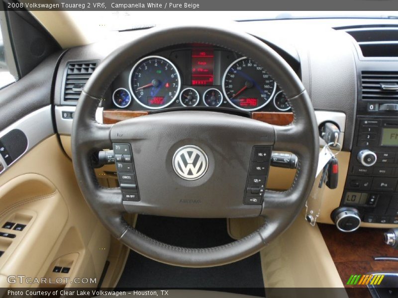 Campanella White / Pure Beige 2008 Volkswagen Touareg 2 VR6