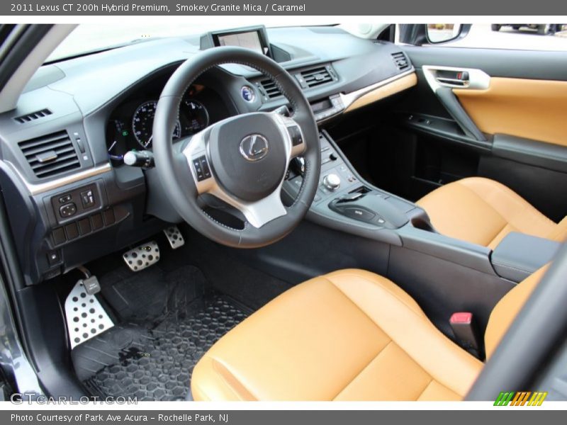  2011 CT 200h Hybrid Premium Caramel Interior