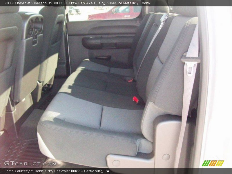 Silver Ice Metallic / Ebony 2012 Chevrolet Silverado 3500HD LT Crew Cab 4x4 Dually
