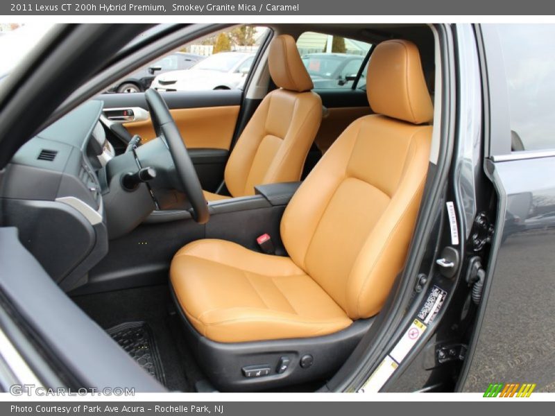 Front Seat of 2011 CT 200h Hybrid Premium