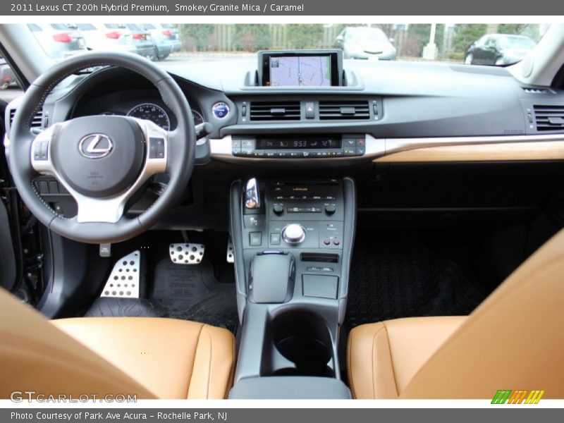 Dashboard of 2011 CT 200h Hybrid Premium