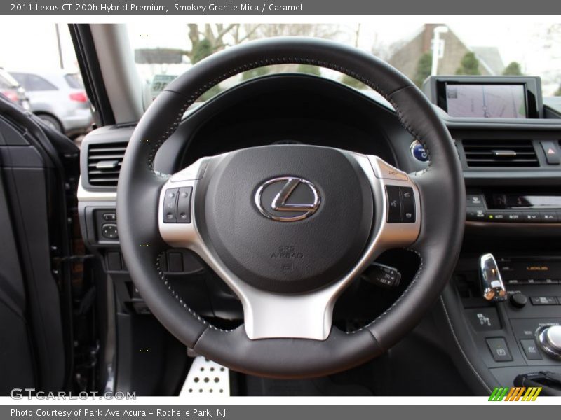 Smokey Granite Mica / Caramel 2011 Lexus CT 200h Hybrid Premium