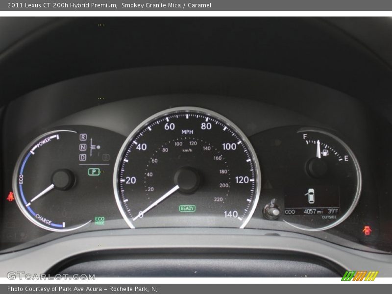  2011 CT 200h Hybrid Premium 200h Hybrid Premium Gauges