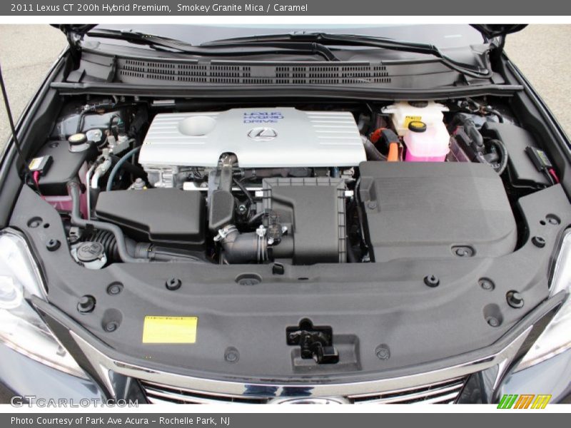  2011 CT 200h Hybrid Premium Engine - 1.8 Liter Atkinson Cycle DOHC 16-Valve VVT-i 4 Cylinder Gasoline/Electric Hybrid