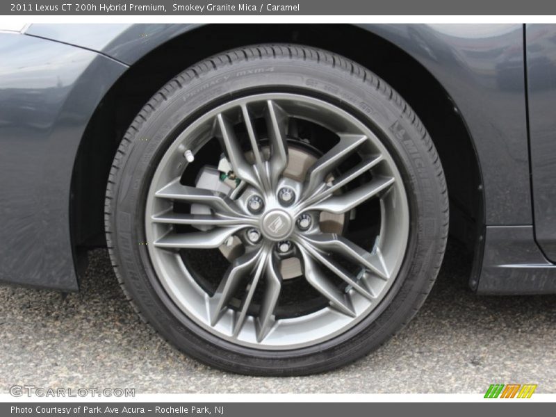 Smokey Granite Mica / Caramel 2011 Lexus CT 200h Hybrid Premium