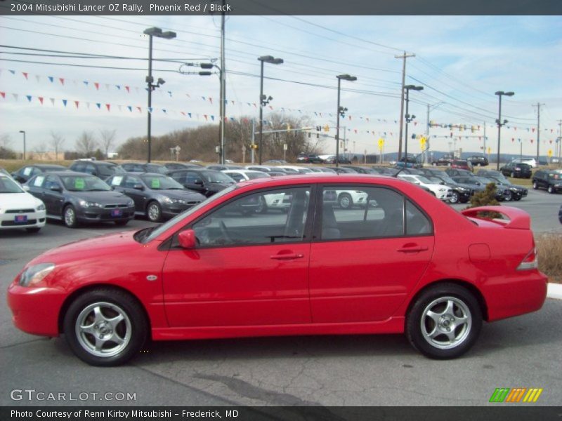  2004 Lancer OZ Rally Phoenix Red