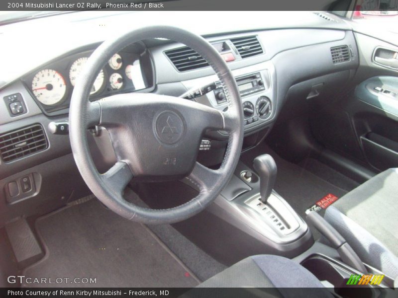 Phoenix Red / Black 2004 Mitsubishi Lancer OZ Rally