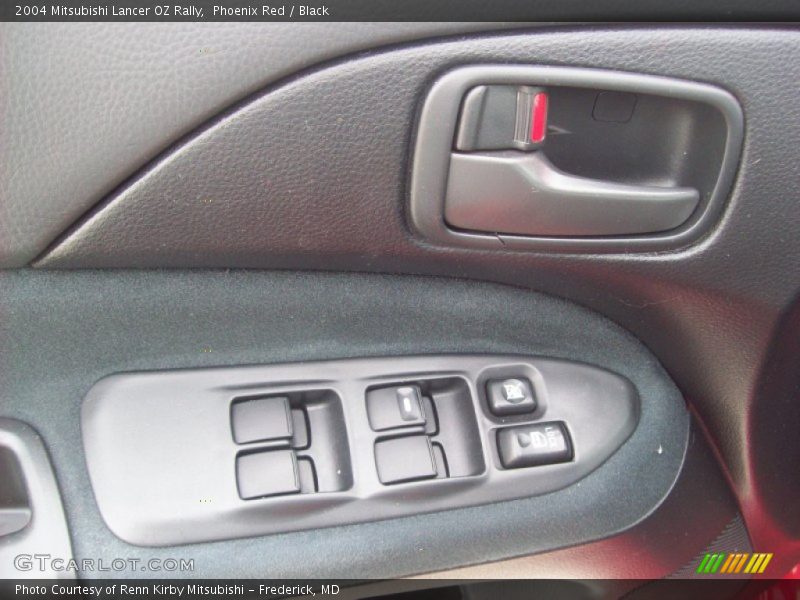 Phoenix Red / Black 2004 Mitsubishi Lancer OZ Rally