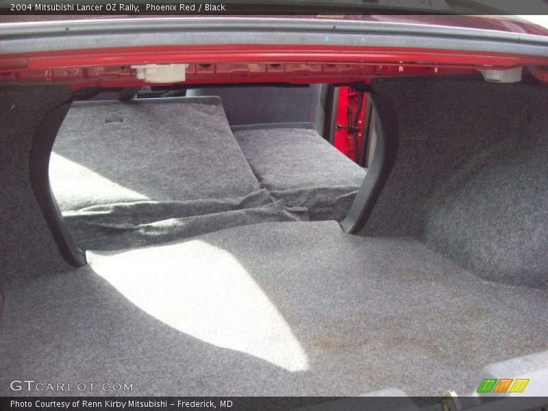 Phoenix Red / Black 2004 Mitsubishi Lancer OZ Rally
