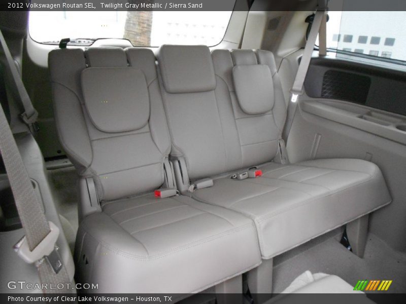 Rear Seat of 2012 Routan SEL