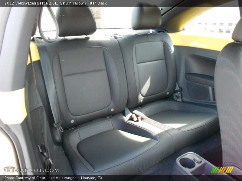Saturn Yellow / Titan Black 2012 Volkswagen Beetle 2.5L