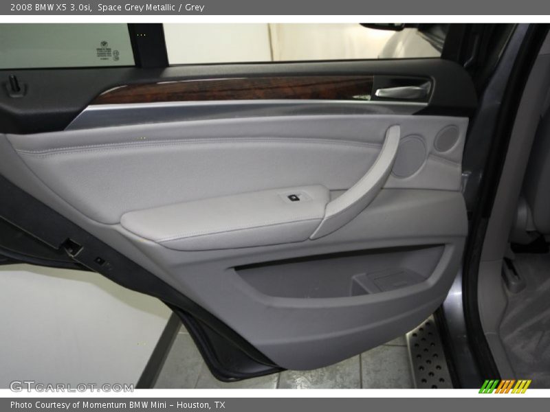 Space Grey Metallic / Grey 2008 BMW X5 3.0si