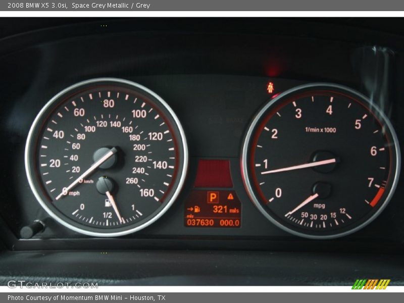 Space Grey Metallic / Grey 2008 BMW X5 3.0si