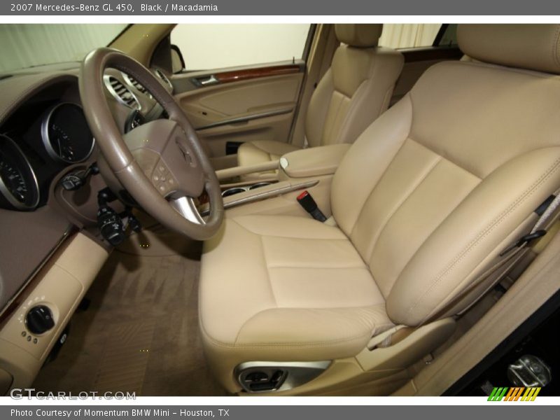 Black / Macadamia 2007 Mercedes-Benz GL 450