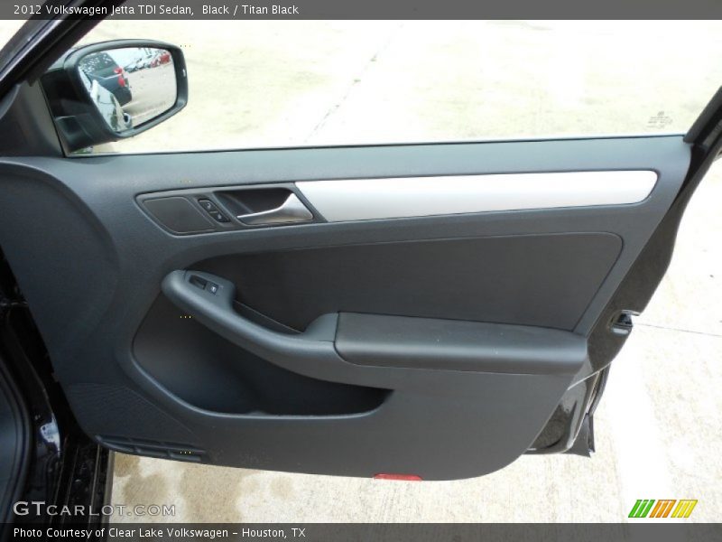 Black / Titan Black 2012 Volkswagen Jetta TDI Sedan