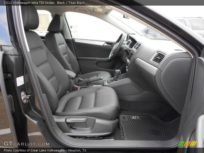 Black / Titan Black 2012 Volkswagen Jetta TDI Sedan