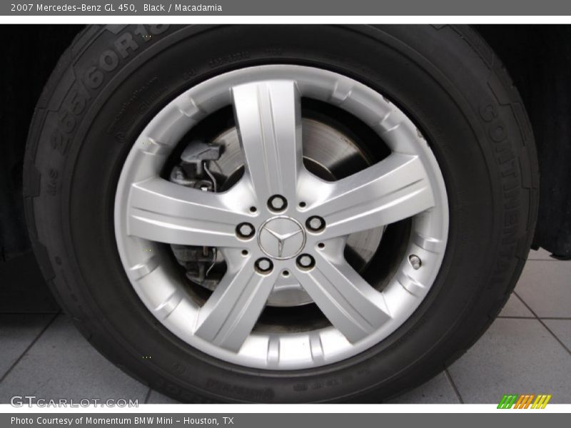 Black / Macadamia 2007 Mercedes-Benz GL 450