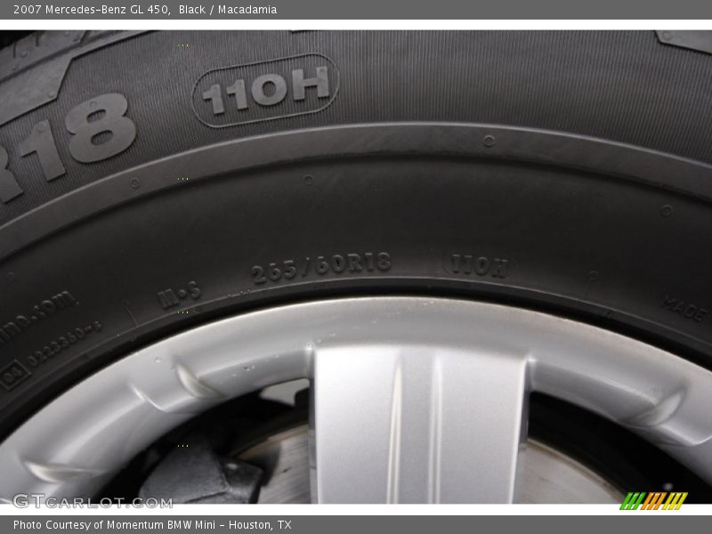 Black / Macadamia 2007 Mercedes-Benz GL 450
