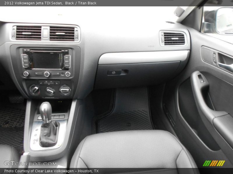 Black / Titan Black 2012 Volkswagen Jetta TDI Sedan