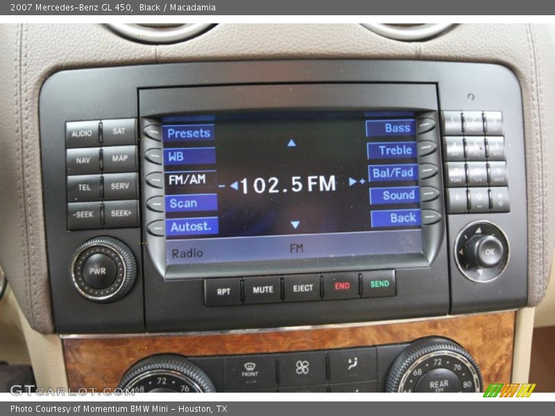 Black / Macadamia 2007 Mercedes-Benz GL 450