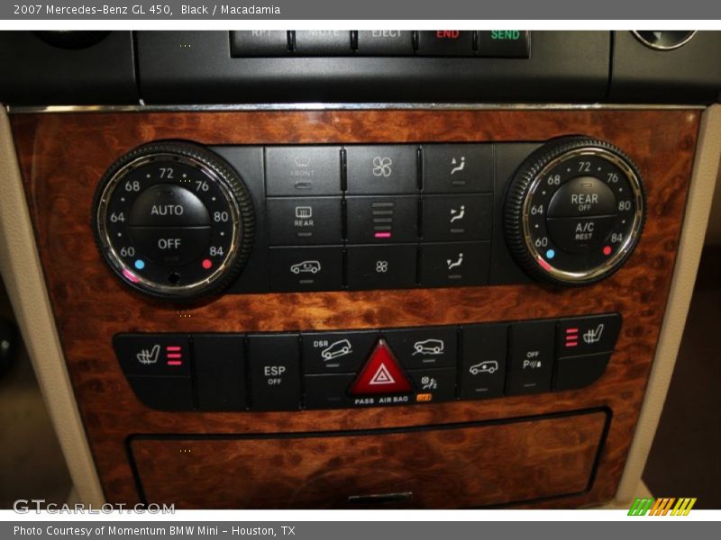 Black / Macadamia 2007 Mercedes-Benz GL 450
