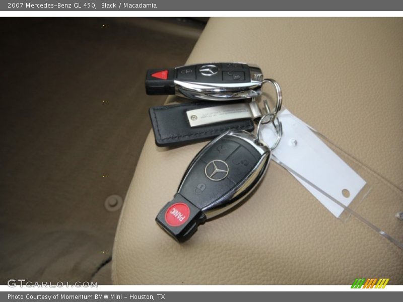 Black / Macadamia 2007 Mercedes-Benz GL 450