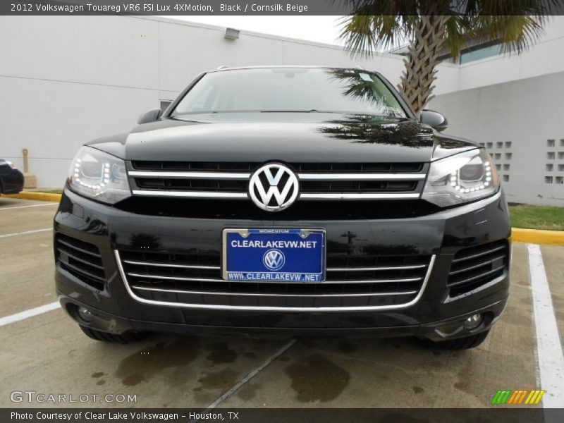 Black / Cornsilk Beige 2012 Volkswagen Touareg VR6 FSI Lux 4XMotion