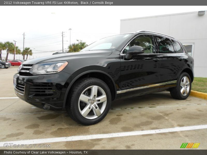 Black / Cornsilk Beige 2012 Volkswagen Touareg VR6 FSI Lux 4XMotion