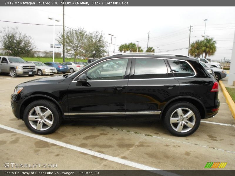 Black / Cornsilk Beige 2012 Volkswagen Touareg VR6 FSI Lux 4XMotion