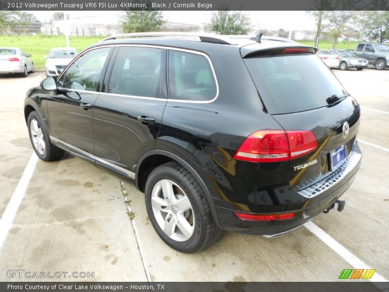 Black / Cornsilk Beige 2012 Volkswagen Touareg VR6 FSI Lux 4XMotion