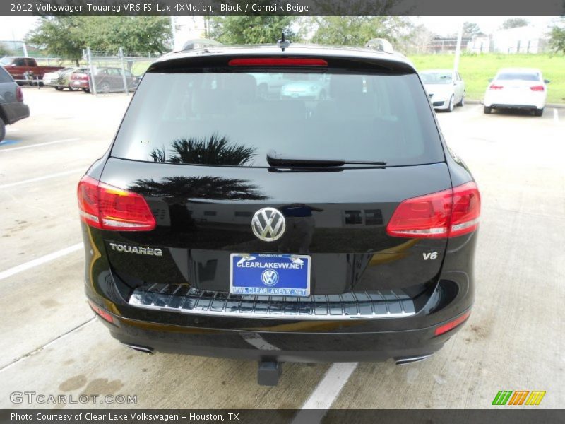 Black / Cornsilk Beige 2012 Volkswagen Touareg VR6 FSI Lux 4XMotion