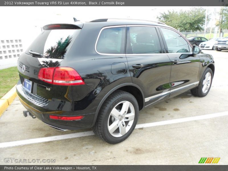 Black / Cornsilk Beige 2012 Volkswagen Touareg VR6 FSI Lux 4XMotion