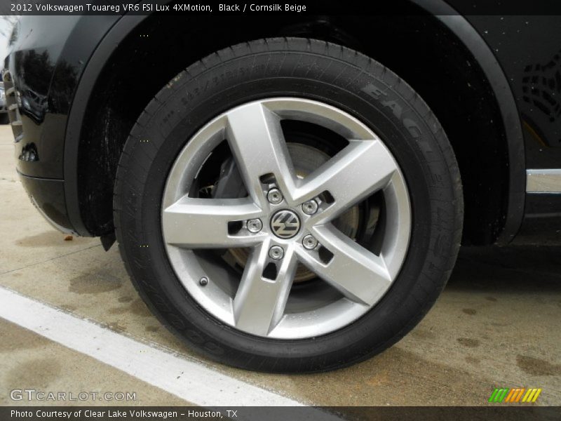 Black / Cornsilk Beige 2012 Volkswagen Touareg VR6 FSI Lux 4XMotion