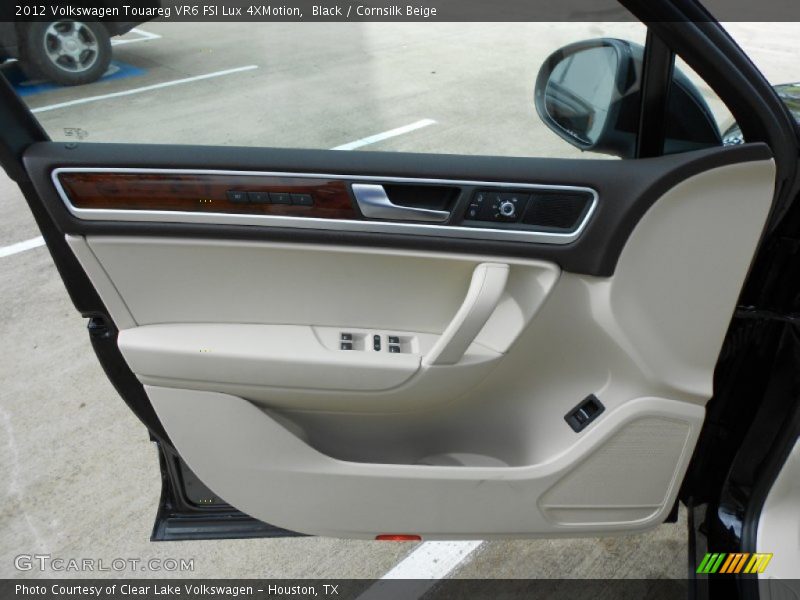 Black / Cornsilk Beige 2012 Volkswagen Touareg VR6 FSI Lux 4XMotion