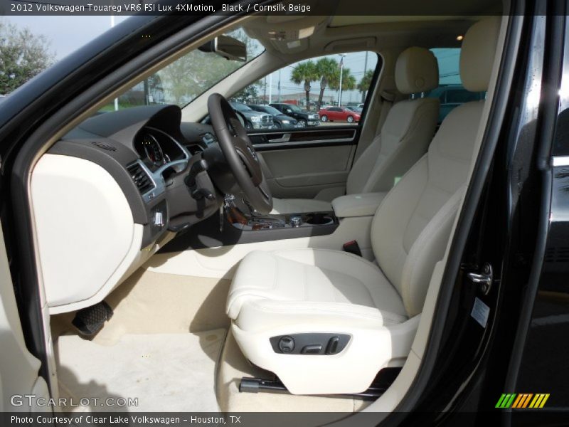Black / Cornsilk Beige 2012 Volkswagen Touareg VR6 FSI Lux 4XMotion