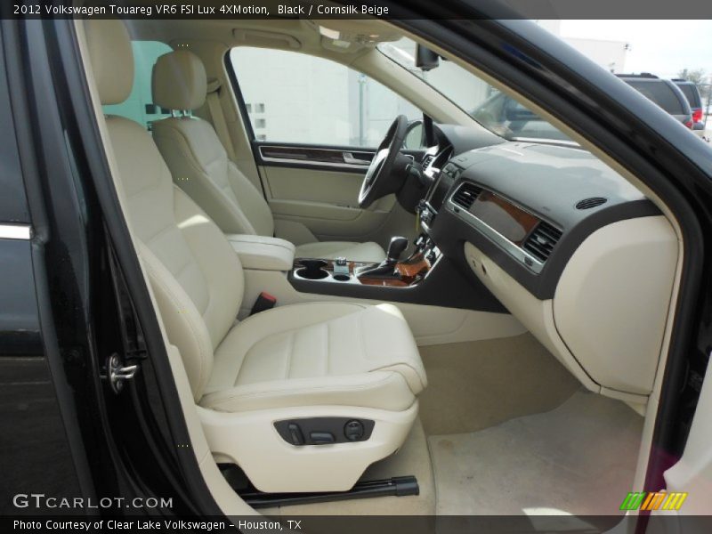 Black / Cornsilk Beige 2012 Volkswagen Touareg VR6 FSI Lux 4XMotion