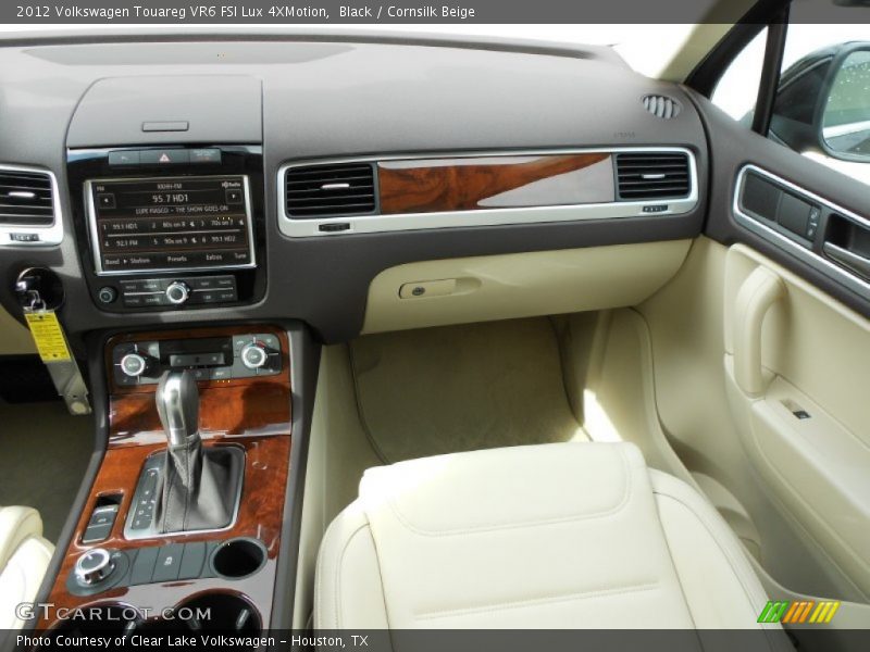Black / Cornsilk Beige 2012 Volkswagen Touareg VR6 FSI Lux 4XMotion