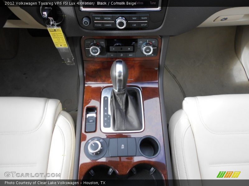 Black / Cornsilk Beige 2012 Volkswagen Touareg VR6 FSI Lux 4XMotion