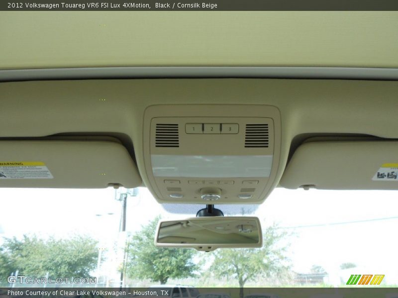 Black / Cornsilk Beige 2012 Volkswagen Touareg VR6 FSI Lux 4XMotion