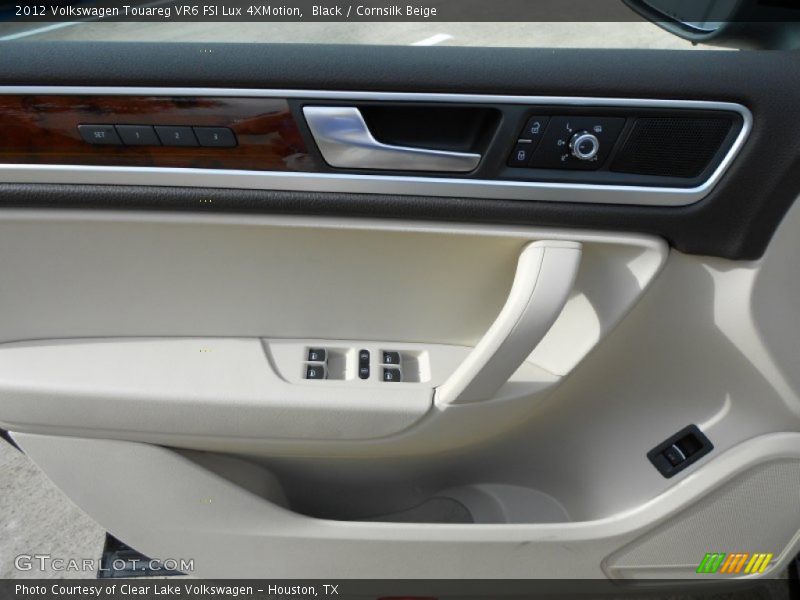 Black / Cornsilk Beige 2012 Volkswagen Touareg VR6 FSI Lux 4XMotion