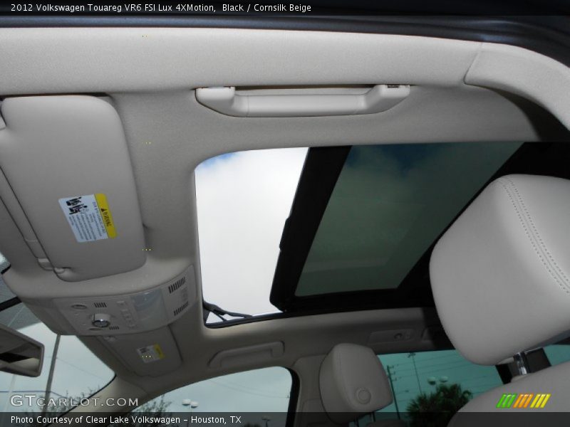 Black / Cornsilk Beige 2012 Volkswagen Touareg VR6 FSI Lux 4XMotion