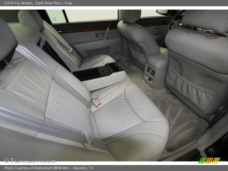 Dark Rose Red / Gray 2004 Kia Amanti