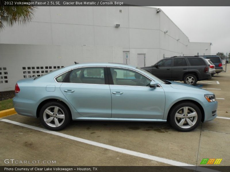  2012 Passat 2.5L SE Glacier Blue Metallic