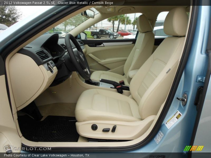 2012 Passat 2.5L SE Cornsilk Beige Interior