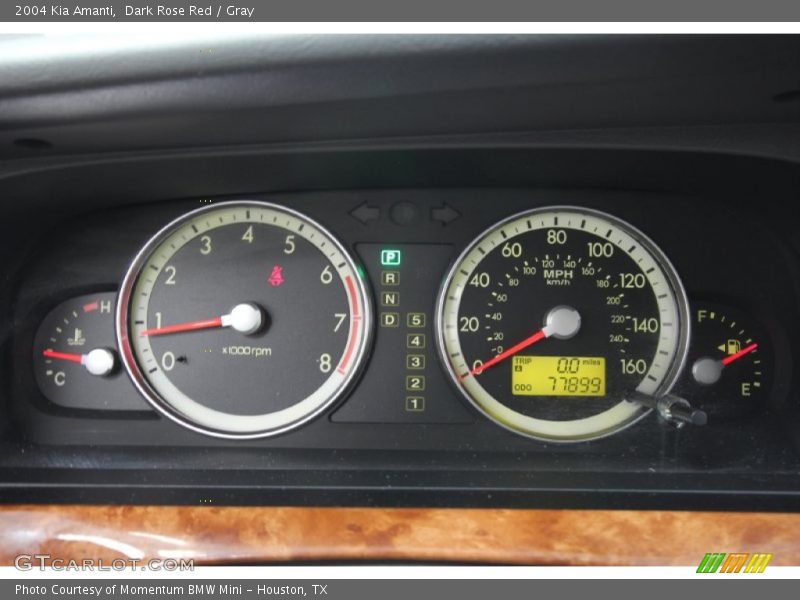  2004 Amanti   Gauges