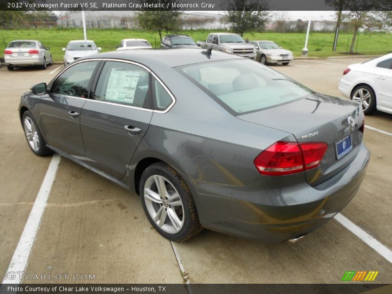 Platinum Gray Metallic / Moonrock Gray 2012 Volkswagen Passat V6 SE